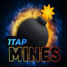 1Tap Mines by Turbo Games, showcased at vipluckcasinoo.it – game logo