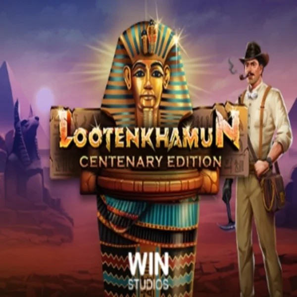 Loot'en Khamun the Dead Sea Scrolls logo by Win Studios at VipLuck Casino