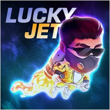 Lucky Jet logo by 1win Games at VipLuck Casino