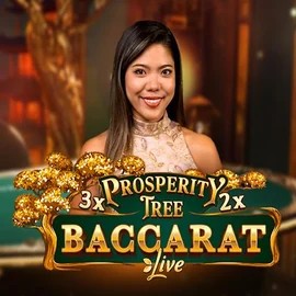 Prosperity Tree Baccarat logo – Live Casino by Evolution at VipLuck Casino