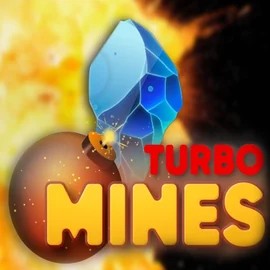 Turbo Mines logo by Turbo Games VipLuck Casino